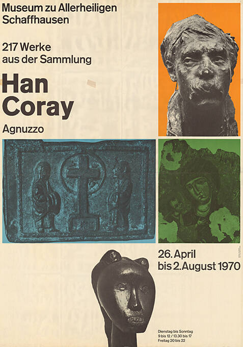 Han Coray, Museum zu Allerheiligen, Schaffhausen