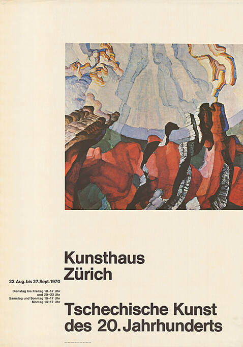 Tschechische Kunst des 20.Jahrhunderts, Kunsthaus Zürich