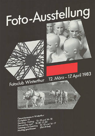 Foto-Ausstellung, Fotoclub Winterthur, Gewerbemuseum Winterthur