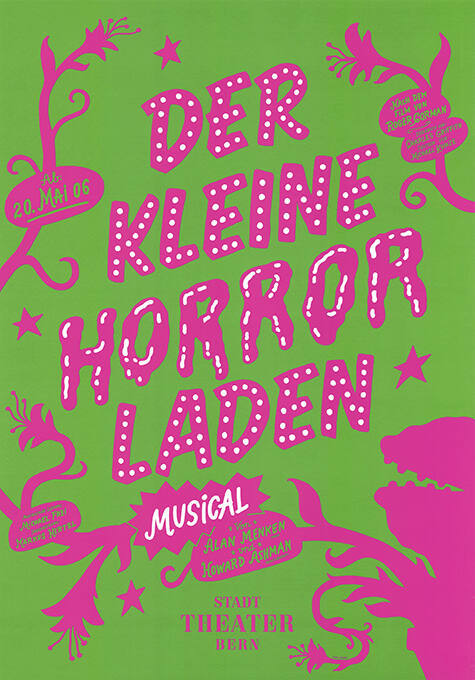 Der kleine Horrorladen, Musical, Alan Menken und Howard Ashman, Stadttheater Bern