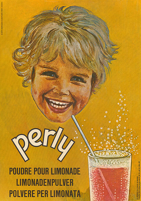 Perly, Pudre pour limonade, Limonadenpulver, Polvere per limonata