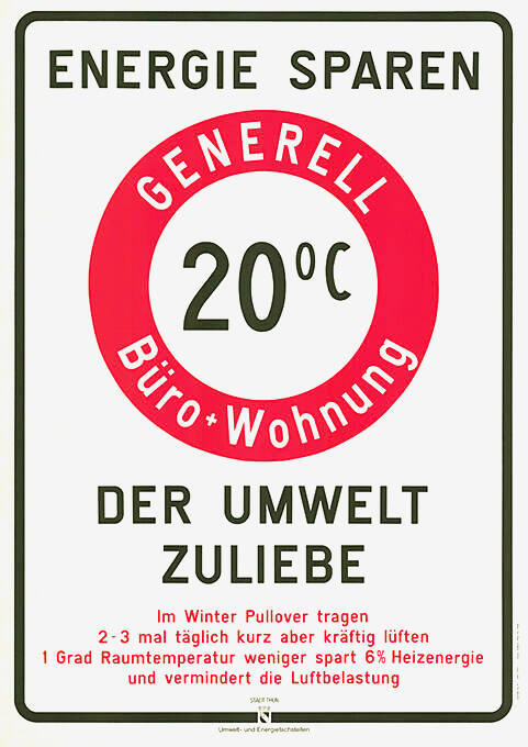 Umwelt- und Energiefachstellen der Stadt Thun