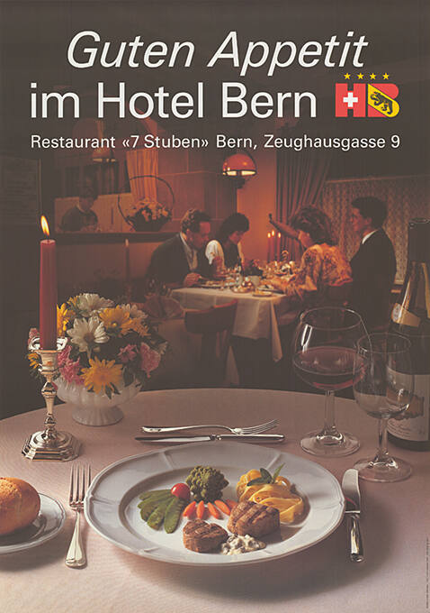 Guten Appetit im Hotel Bern, Restaurant «7 Stuben»