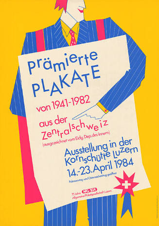 Prämierte Plakate von 1941–1982 aus der Zentralschweiz, Ausstellung in der Kornschütte Luzern