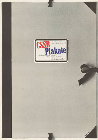 CSSR-Plakate, Kunstgewerbemuseum Zürich