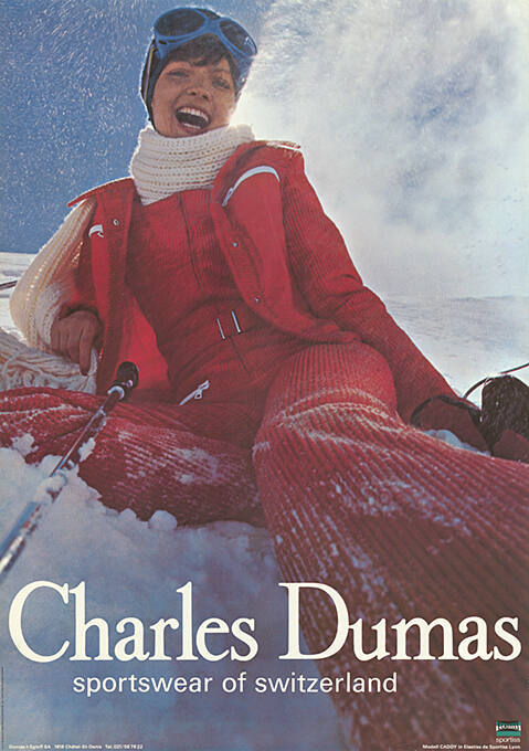 Charles Dumas, Sportswear of Switzerland