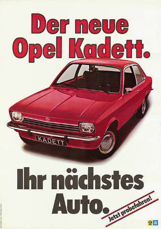 Der neue Opel Kadett. Ihr nächstes Auto.