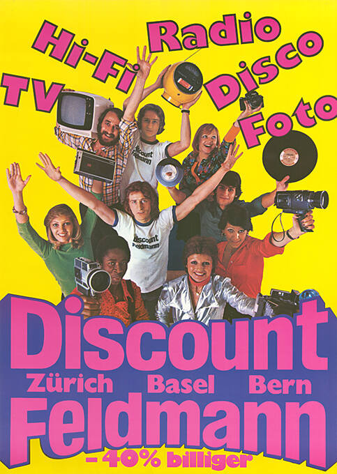 Discount Feldmann, TV, Hi-Fi, Radio, Disco, Foto