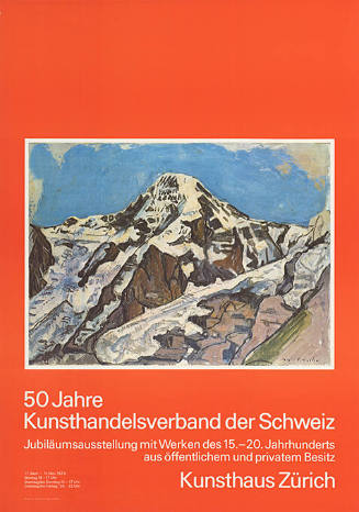 50 Jahre Kunsthandelsverband der Schweiz, Kunsthaus Zürich