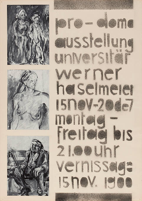 Pro-domo, Ausstellung, Universität, Werner Haselmeier