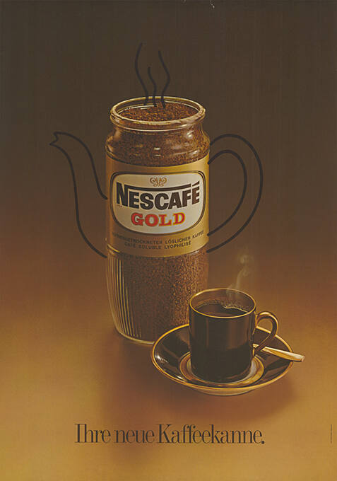 Nescafé Gold, Ihre neue Kaffeekanne.