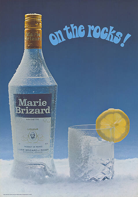 Marie Brizard, On the rocks!