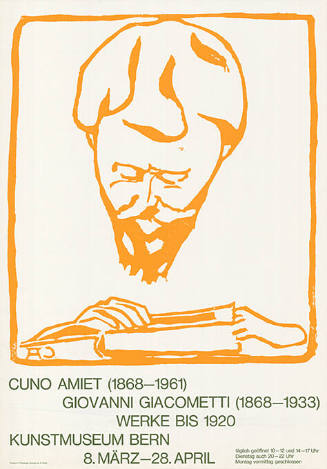 Cuno Amiet, Giovanni Giacometti, Kunstmuseum Bern