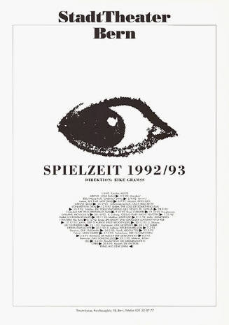 Stadttheater Bern, Spielzeit 1992/93