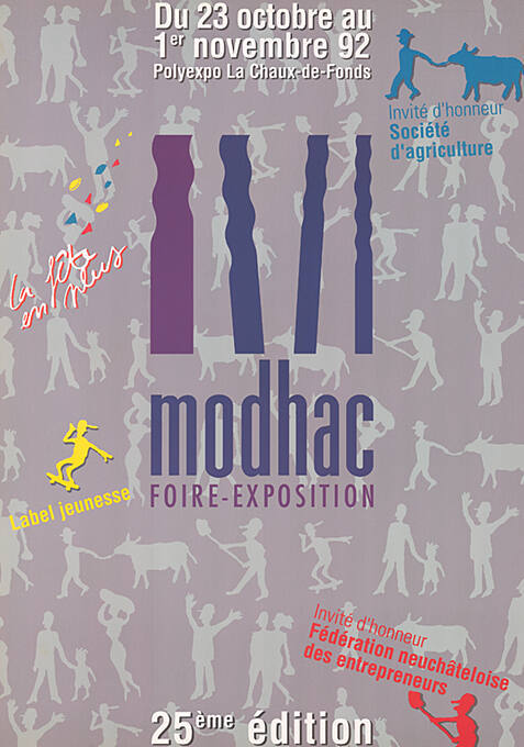 Modhac, 25ème édition, Polyexpo La Chaux-de-Fonds