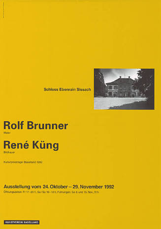 Rolf Brunner, René Küng, Schloss Ebenrain, Sissach