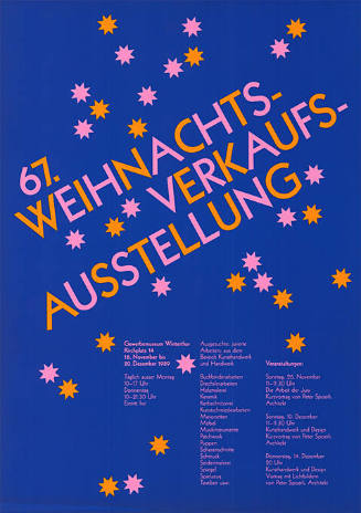 67. Weihnachts-Verkaufs-Ausstellung