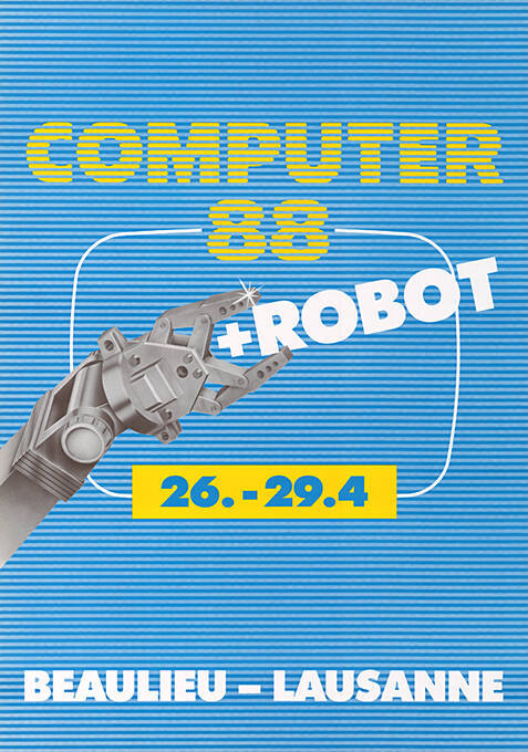 Computer 88 + Robot, Beaulieu Lausanne