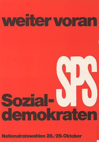 Weiter voran, Sozialdemokraten SPS