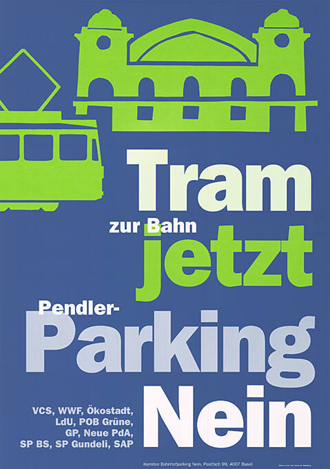 Tram zur Bahn, jetzt, Pendler-Parking, Nein