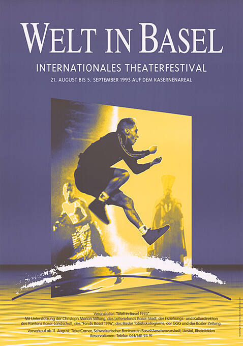 Welt in Basel, Internationales Theaterfestival, Kasernenareal Basel