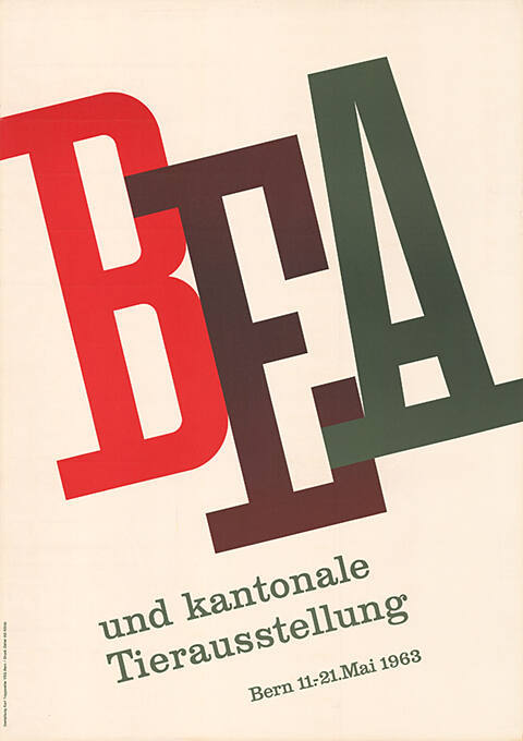 BEA und kantonale Tierausstellung, Bern