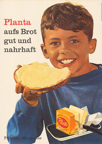 Planta aufs Brot, gut und nahrhaft, Pflanzen-Margarine