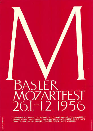 M, Basler Mozartfest