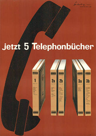 Jetzt 5 Telephonbücher