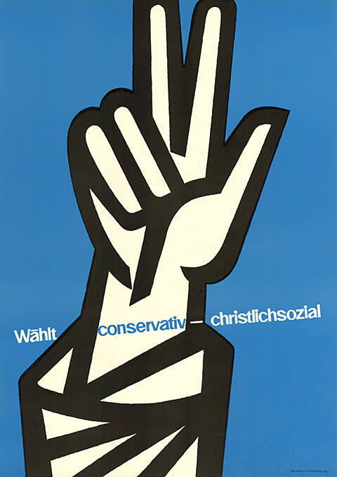 Wählt conservativ-christlichsozial