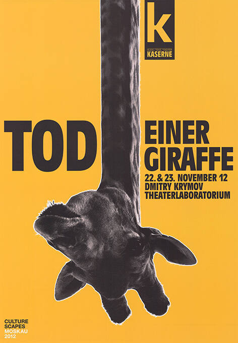 Tod einer Giraffe, Dmitry Krymov, Theaterlaboratorium, Kaserne Basel