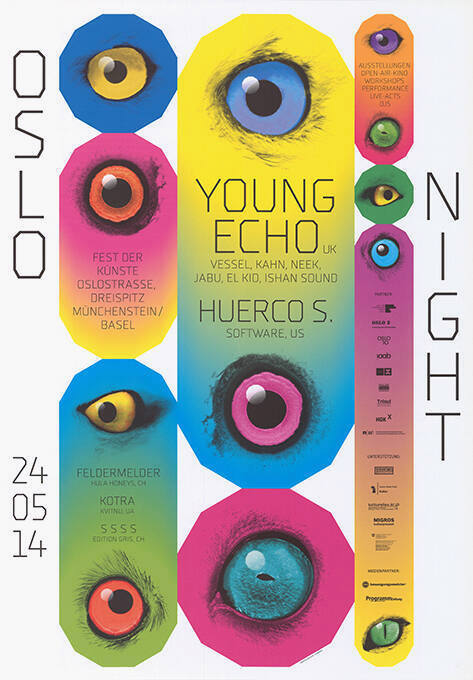 Oslo Night, Young Echo, Huerco S., Fest der Künste, Dreispitz, Münchenstein / Basel