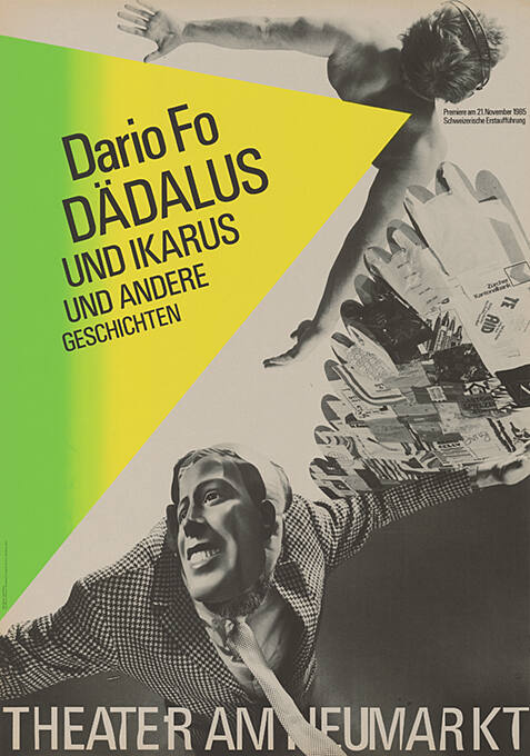 Dädalus und Ikarus und andere Geschichten, Dario Fo, Theater am Neumarkt