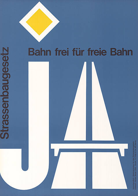 Bahn frei für freie Bahn, Strassenbaugesetz, Ja