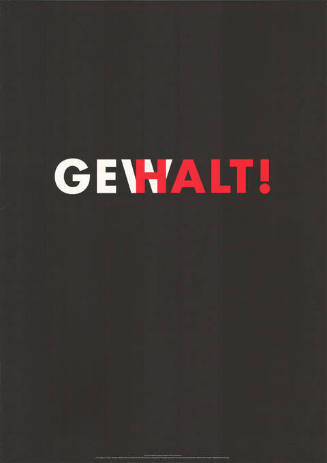 Gewalt Halt !