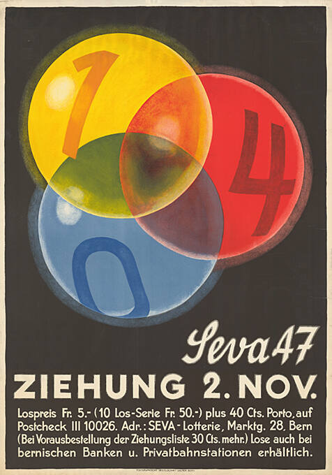 Seva 47, Ziehung 2. Nov.