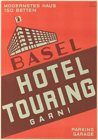 Basel, Hotel Touring, Garni