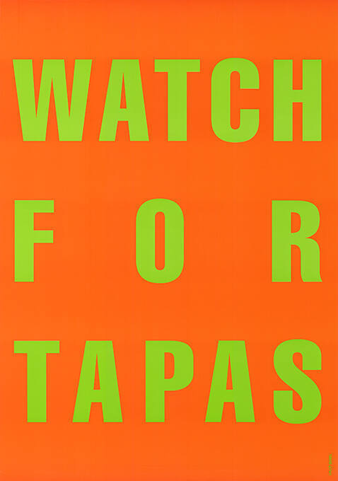 Watch for Tapas