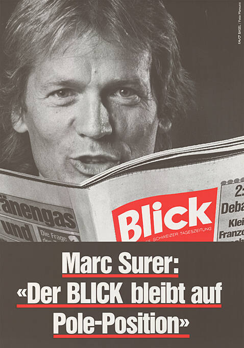 Marc Surer: «Der Blick bleibt auf Pole-Position»