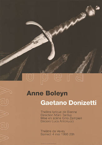 Anne Boleyn, Gaetano Donizetti, Théâtre de Vevey