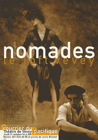 Compagnie nomades, Le loft, Vevey, Courrier du pacifique, Théâtre de Vevey