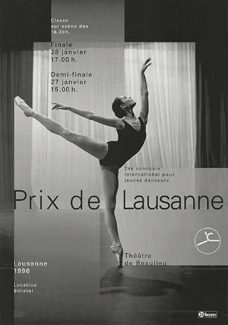 Prix de Lausanne, 24ᵉ concours international pour jeunes danseurs, Théâtre de Beaulieu