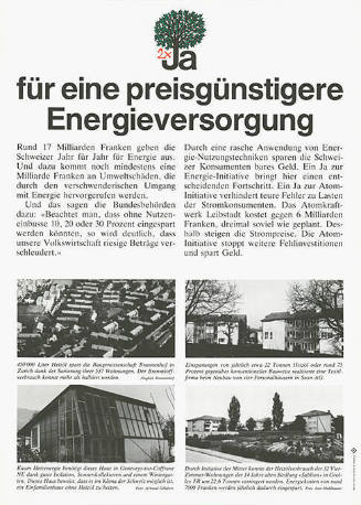 2×Ja für eine preisgünstigere Energieversorgung