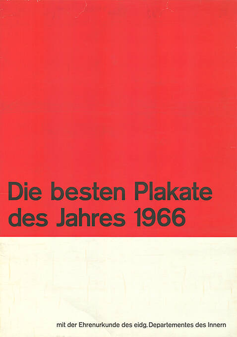 Die besten Plakate des Jahres 1966