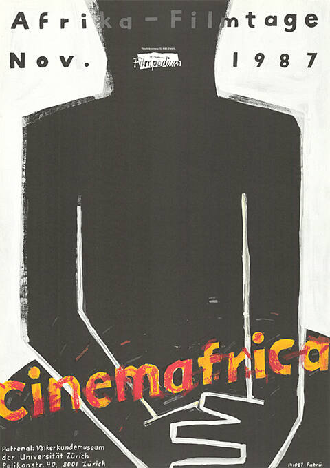 Cinemafrica, Afrika-Filmtage, Filmpodium, Zürich