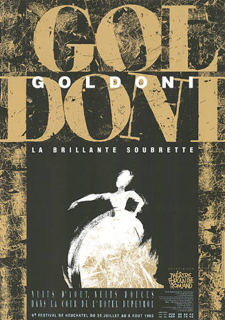 Goldoni, La brillante soubrette, Théâtre populaire romand