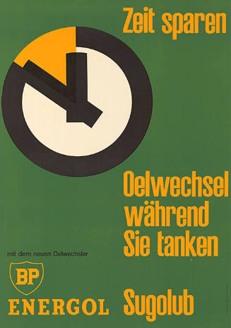 Zeit sparen, Oelwechsel während Sie tanken, BP Energol, Sugolub