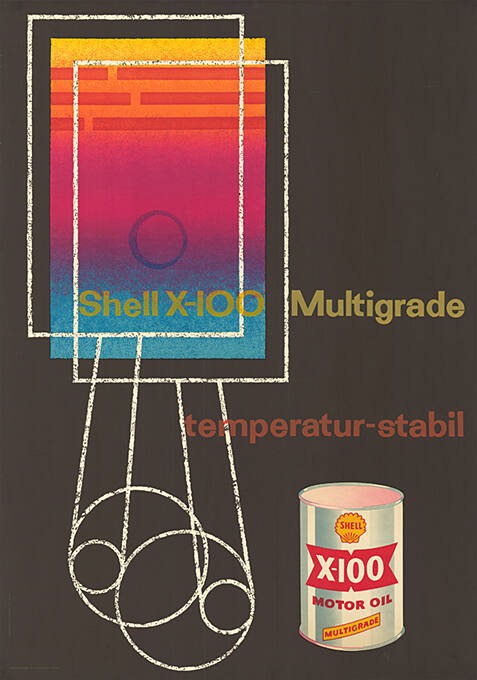 Shell X-100 Multigrade, temperatur-stabil