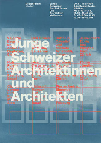 Junge Schweizer Architektinnen und Architekten, BüroDesignCenterNänikon