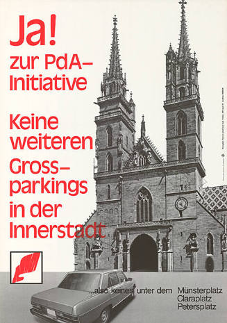 Ja! zur PdA-Initiative, Keine weiteren Grossparkings in der Innerstadt